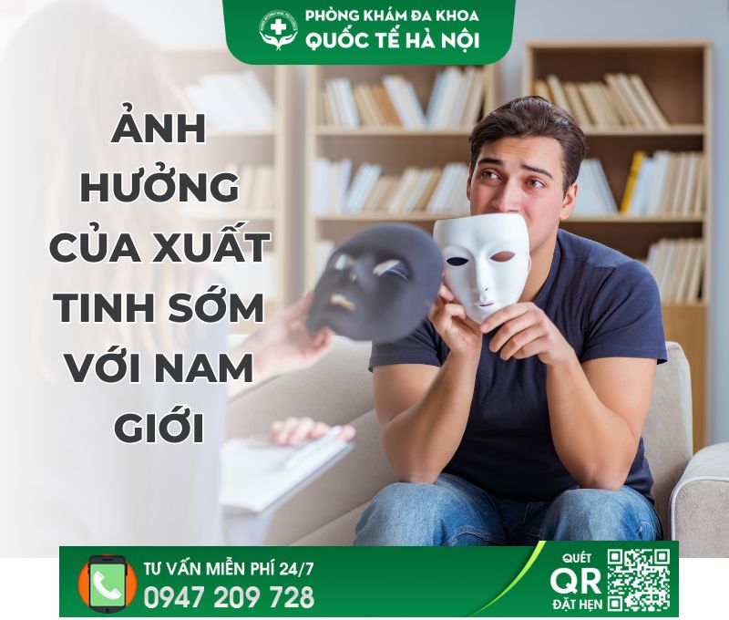 Ảnh hưởng của xuất tinh sớm đối với nam giới